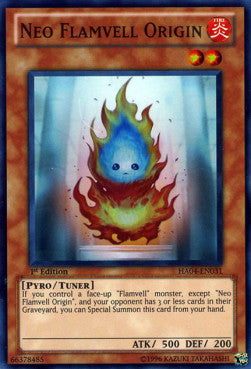 Neo Flamvell Origin⁣ - Hidden Arsenal 4⁣ (Super Rare)⁣ [031]
