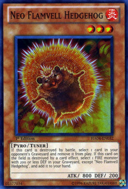 Neo Flamvell Hedgehog - Hidden Arsenal 4 (Super Rare) [HA04-032]