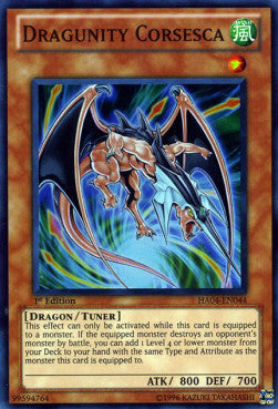 Dragunity Corsesca⁣ - Hidden Arsenal 4⁣ (Super Rare)⁣ [044]