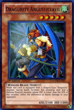 Dragunity Angusticlavii⁣ - Hidden Arsenal 4⁣ (Super Rare)⁣ [047]
