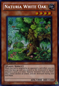 Naturia White Oak⁣ - Hidden Arsenal 4⁣ (Secret Rare)⁣ [051]