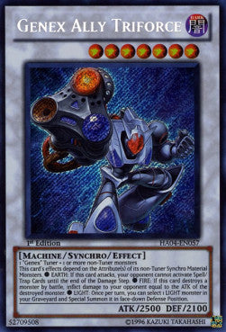 Genex Ally Triforce⁣ - Hidden Arsenal 4⁣ (Secret Rare)⁣ [057]