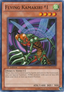 Flying Kamakiri #1 - Structure Deck: Dragunity Legion (Common) [SDDL-015]