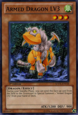 Armed Dragon LV3⁣ - Structure Deck: Dragunity Legion⁣ (Common)⁣ [018]