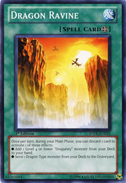 Dragon Ravine⁣ - Structure Deck: Dragunity Legion⁣ (Common)⁣ [021]