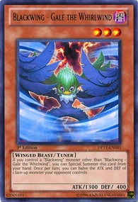 Blackwing - Gale the Whirlwind - Duelist Pack: Crow (Rare) [DP11-001]