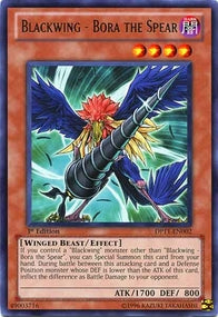 Blackwing - Bora the Spear⁣ - Duelist Pack: Crow⁣ (Rare)⁣ [002]