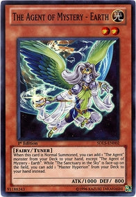 The Agent of Mystery - Earth⁣ - Structure Deck: Lost Sanctuary⁣ (Super Rare)⁣ [002]