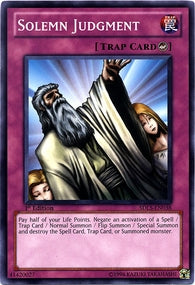 Solemn Judgment⁣ - Structure Deck: Lost Sanctuary⁣ (Common)⁣ [038]
