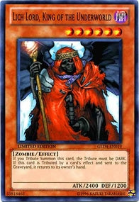 Lich Lord, King of the Underworld⁣ - Gold Series 4: Pyramids Edition⁣ (Common)⁣ [019]