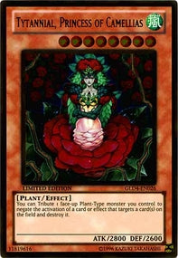 Tytannial, Princess of Camellias⁣ - Gold Series 4: Pyramids Edition⁣ (Gold Rare)⁣ [026]