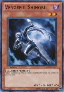 Vengeful Shinobi⁣ - Starter Deck: Dawn of the Xyz⁣ (Common)⁣ [017]