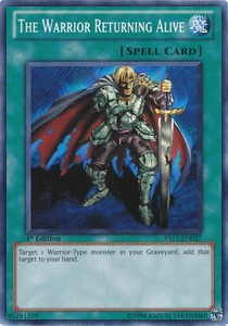 The Warrior Returning Alive⁣ - Starter Deck: Dawn of the Xyz⁣ (Common)⁣ [027]