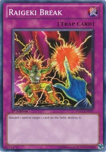 Raigeki Break⁣ - Starter Deck: Dawn of the Xyz⁣ (Common)⁣ [037]