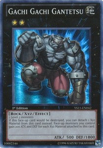 Gachi Gachi Gantetsu⁣ - Starter Deck: Dawn of the Xyz⁣ (Super Rare)⁣ [042]