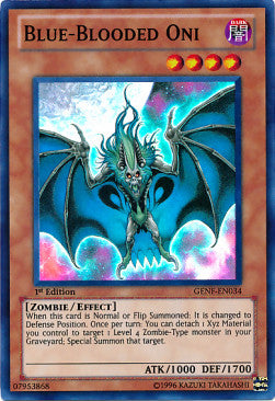 Blue-Blooded Oni⁣ - Generation Force⁣ (Super Rare)⁣ [034]