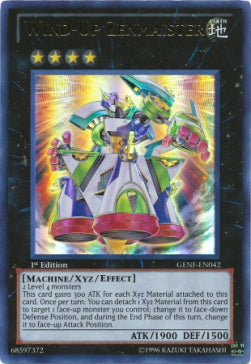 Wind-Up Zenmaister (V.1 - Ultra Rare)⁣ - Generation Force⁣ (Ultra Rare)⁣ [042]