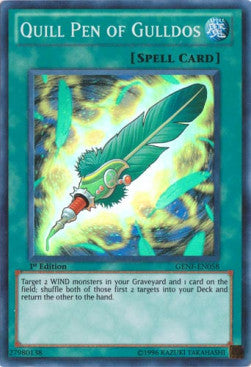 Quill Pen of Gulldos - Generation Force (Super Rare) [GENF-058]