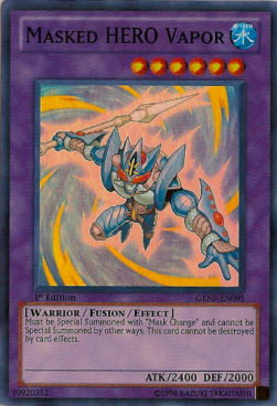 Masked HERO Vapor⁣ - Generation Force⁣ (Super Rare)⁣ [095]