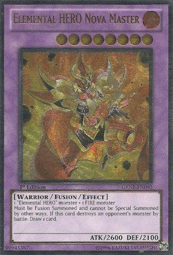 Elemental HERO Nova Master (V.2 - Ultimate Rare)⁣ - Generation Force⁣ (Ultimate Rare)⁣ [093]
