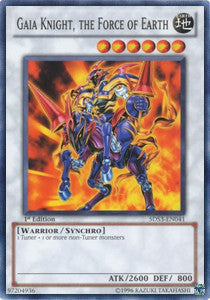 Gaia Knight, the Force of Earth⁣ - Starter Deck: Duelist Toolbox⁣ (Common)⁣ [041]