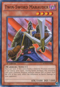 Twin-Sword Marauder⁣ - Starter Deck: Duelist Toolbox⁣ (Common)⁣ [016]