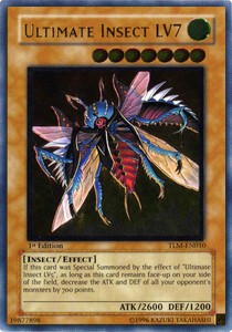 Ultimate Insect LV7 (V.2 - Ultimate Rare)⁣ - The Lost Millennium⁣ (Ultimate Rare)⁣ [010]