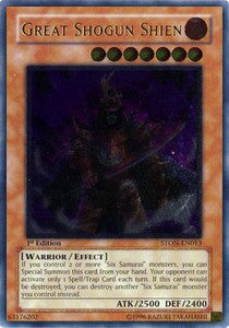 Great Shogun Shien (V.2 - Ultimate Rare)⁣ - Strike of Neos⁣ (Ultimate Rare)⁣ [013]