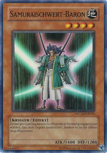 Samurai Sword Baron (V.1 - Super Rare)⁣ - 5D's Reverse of Arcadia Promotional Cards⁣ (Super Rare)⁣ [001]