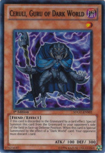 Ceruli, Guru of Dark World⁣ - Structure Deck: Gates of the Underworld⁣ (Super Rare)⁣ [003]