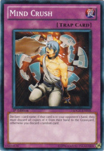 Mind Crush⁣ - Structure Deck: Gates of the Underworld⁣ (Common)⁣ [035]