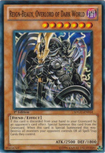 Reign-Beaux, Overlord of Dark World⁣ - Structure Deck: Gates of the Underworld⁣ (Common)⁣ [014]