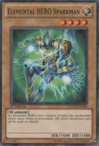 Elemental HERO Sparkman (V.1 - Common) - Legendary Collection 2: Mega Pack (Common) [LCGX-006]