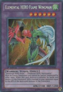 Elemental HERO Flame Wingman⁣ - Legendary Collection 2: Mega Pack⁣ (Secret Rare)⁣ [045]