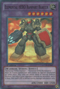 Elemental HERO Rampart Blaster - Legendary Collection 2: Mega Pack (Super Rare) [LCGX-047]