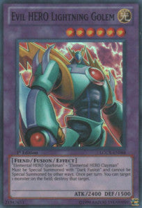 Evil HERO Lightning Golem - Legendary Collection 2: Mega Pack (Super Rare) [LCGX-068]