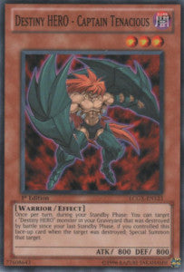 Destiny HERO - Captain Tenacious - Legendary Collection 2: Mega Pack (Common) [LCGX-123]