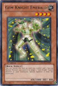 Gem-Knight Emerald⁣ - Photon Shockwave⁣ (Rare)⁣ [096]