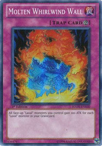Molten Whirlwind Wall⁣ - Hidden Arsenal 5⁣ (Super Rare)⁣ [030]