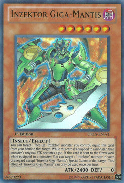 Inzektor Giga-Mantis (V.1 - Ultra Rare)⁣ - Order of Chaos⁣ (Ultra Rare)⁣ [021]