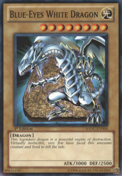 Blue-Eyes White Dragon⁣ - Structure Deck: Dragons Collide⁣ (Common)⁣ [004]