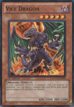 Vice Dragon⁣ - Structure Deck: Dragons Collide⁣ (Common)⁣ [009]