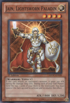 Jain, Lightsworn Paladin⁣ - Structure Deck: Dragons Collide⁣ (Common)⁣ [020]