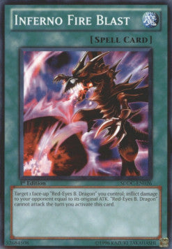 Inferno Fire Blast⁣ - Structure Deck: Dragons Collide⁣ (Common)⁣ [026]