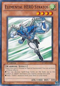 Elemental HERO Stratos⁣ - Ra Yellow Mega Pack⁣ (Common)⁣ [008]