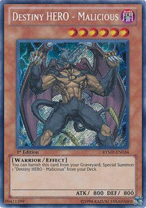 Destiny HERO - Malicious⁣ - Ra Yellow Mega Pack⁣ (Secret Rare)⁣ [034]
