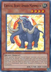 Crystal Beast Amber Mammoth⁣ - Ra Yellow Mega Pack⁣ (Super Rare)⁣ [044]
