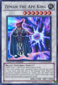 Zeman the Ape King⁣ - Duelist Pack Collection Tin 2011⁣ (Super Rare)⁣ [002]