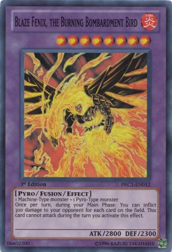 Blaze Fenix, the Burning Bombardment Bird⁣ - Premium Collection⁣ (Super Rare)⁣ [012]