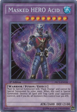 Masked HERO Acid⁣ - Premium Collection⁣ (Secret Rare)⁣ [018]